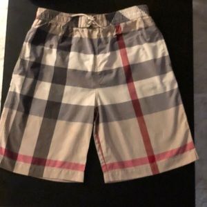 Burberry boys shorts